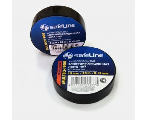 Изолента Safeline 15/10 черный,