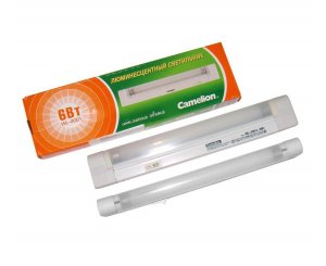 WL-2001 T5 6W с выкл. с сетевым проводом, Светильник люминесцентный Camelion