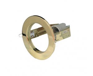 Светильник FT 9238 Е-27 R80 золото д/зерк.лампы,