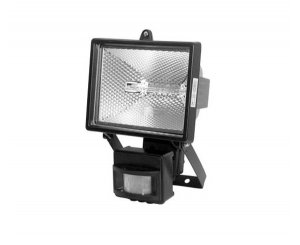ST-150А с датчиком движ. 120гр.220V, 150W черный , Прожектор галогенный Camelion