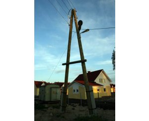 Опора деревянная 11м,
