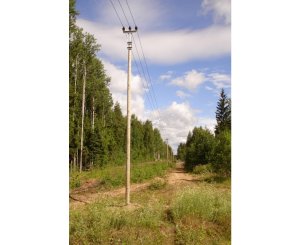 Опора деревянная промежуточная L=13,
