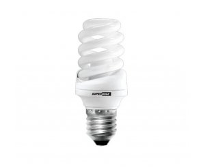 Лампа энергосберегающая SuperMax SPC 20W220v Е2742 Т2 холодный,