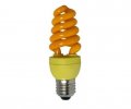 Лампа энергосберегающая Ecola Spiral 15W 220V E27 желтый 124х45,