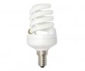 Лампа энергосберегающая Ecola Spiral 20W 220V E14 2700K 104х45,