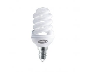 Лампа энергосберегающая КОСМОС SPC 15W220v Е1442 Т2 (спираль) холодный,