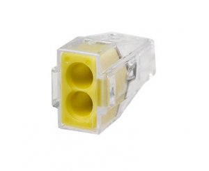 Клеммы WAGO 773-322 25А 2х0,75-2,5мм б/пасты,