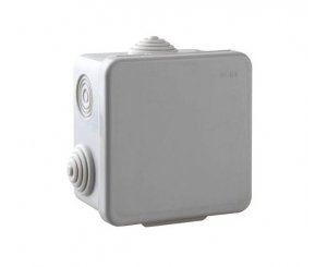 Коробка распаячная для о/п 80х80х40 (100шт) IP54 