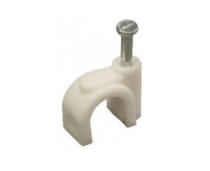 Скоба крепежная круглая 12mm (30шт),